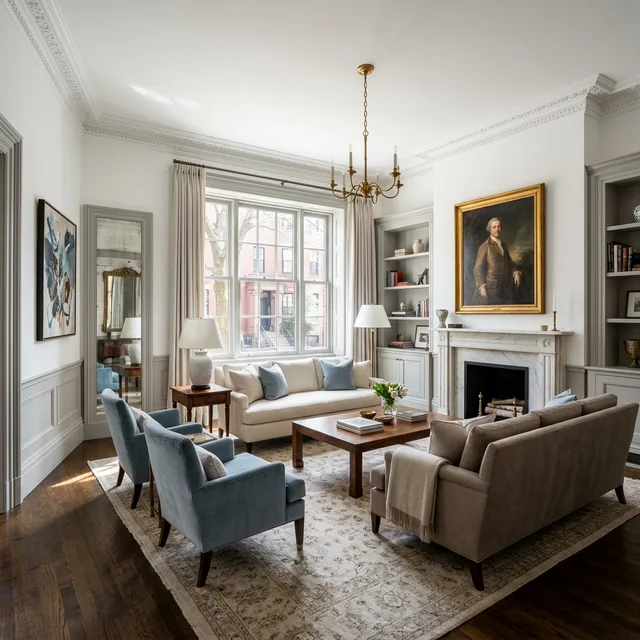 Executive Living Room Interior